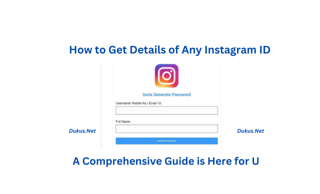 How to Get Details of Any Instagram ID