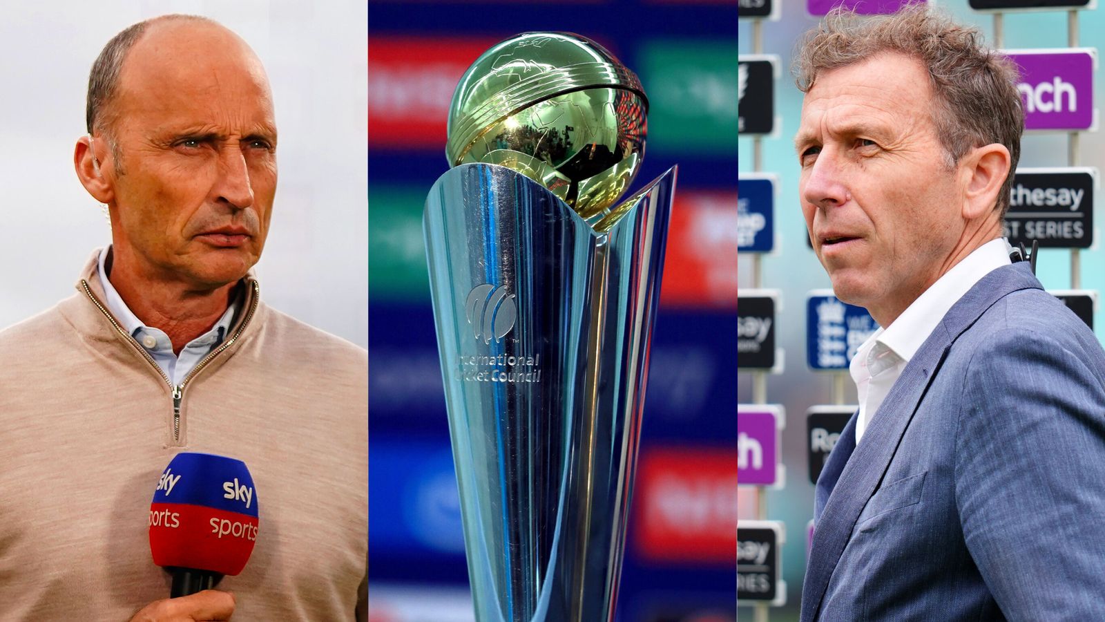 ICC Champions Trophy: Nasser Hussain and Michael Atherton’s predictions, including how England will do | Cricket News