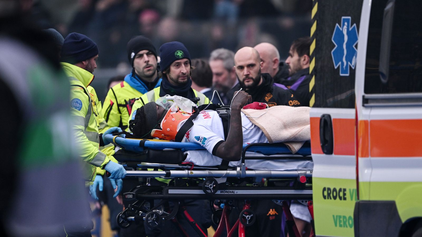 Moise Kean: Ex-Everton striker taken to hospital after collapsing while playing for Fiorentina | Football News